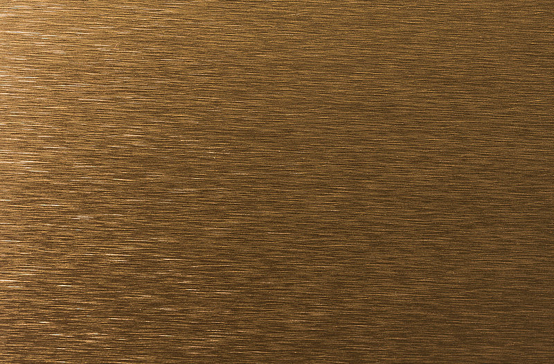 Bronzefarbener Edelstahl für die Fassade von ROOFINOX